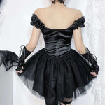 Lolita Black Rose Dress