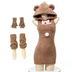 Bear Hooded Dress