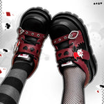 Clown Poker Platform Shoes