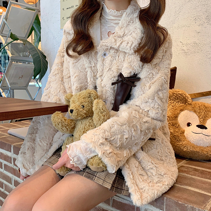 Cute Fluffy Coat