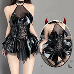 Hollow -out Witch Demon Lingerie Dress
