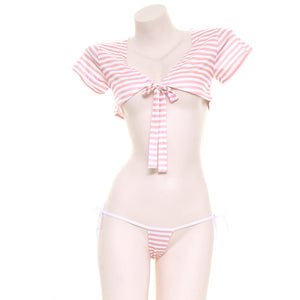 Striped Bikini Lingerie
