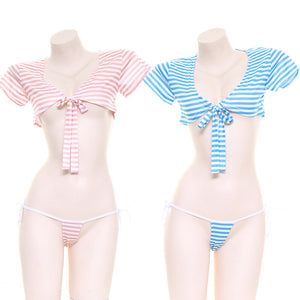Striped Bikini Lingerie
