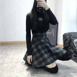 Gothic High Waist Skirt