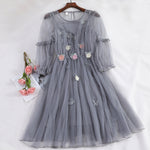 Fairy Floral Gauze Dress