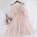 Fairy Floral Gauze Dress