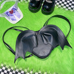 Bat Heart Wing Punk Backpack