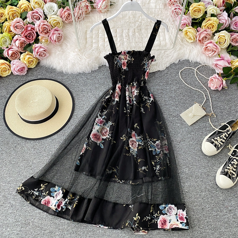 Floral Strappy Dress