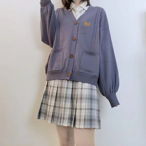 Kawaii Girl Academic Cardigan