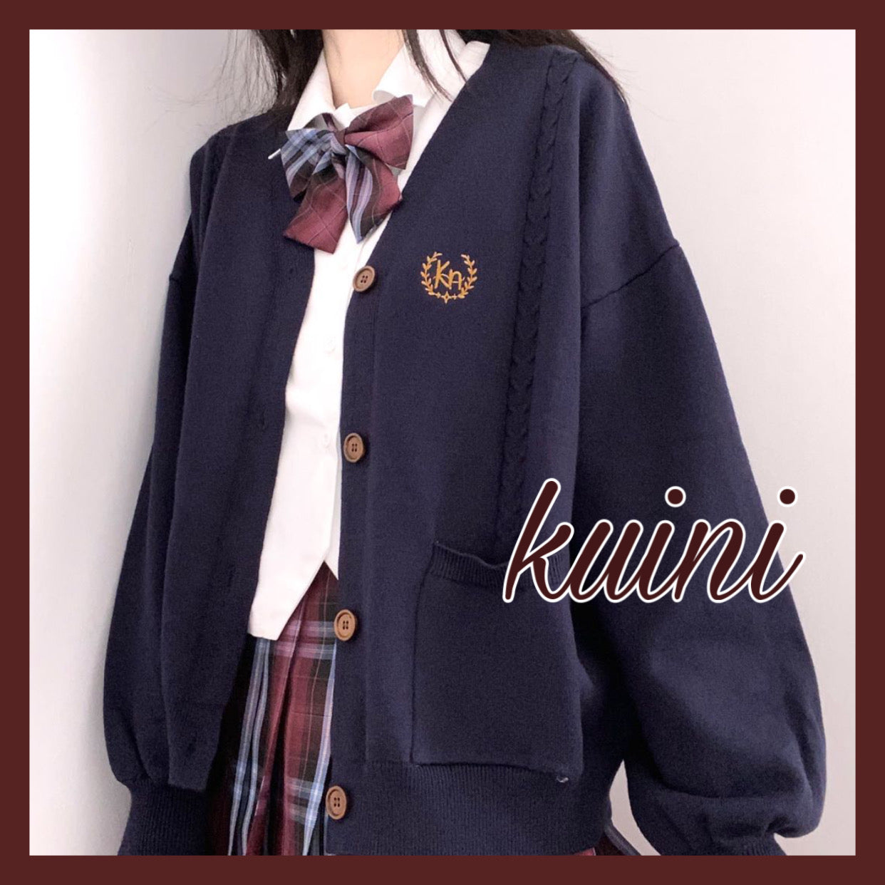 Kawaii Girl Academic Cardigan