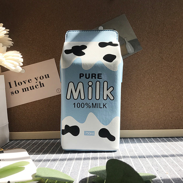 Kawaii Milk Bag