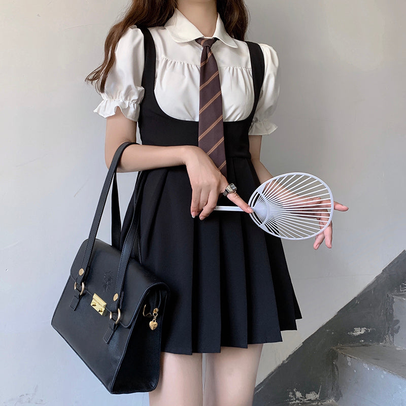 Kawaii Preppy Academic Outfit