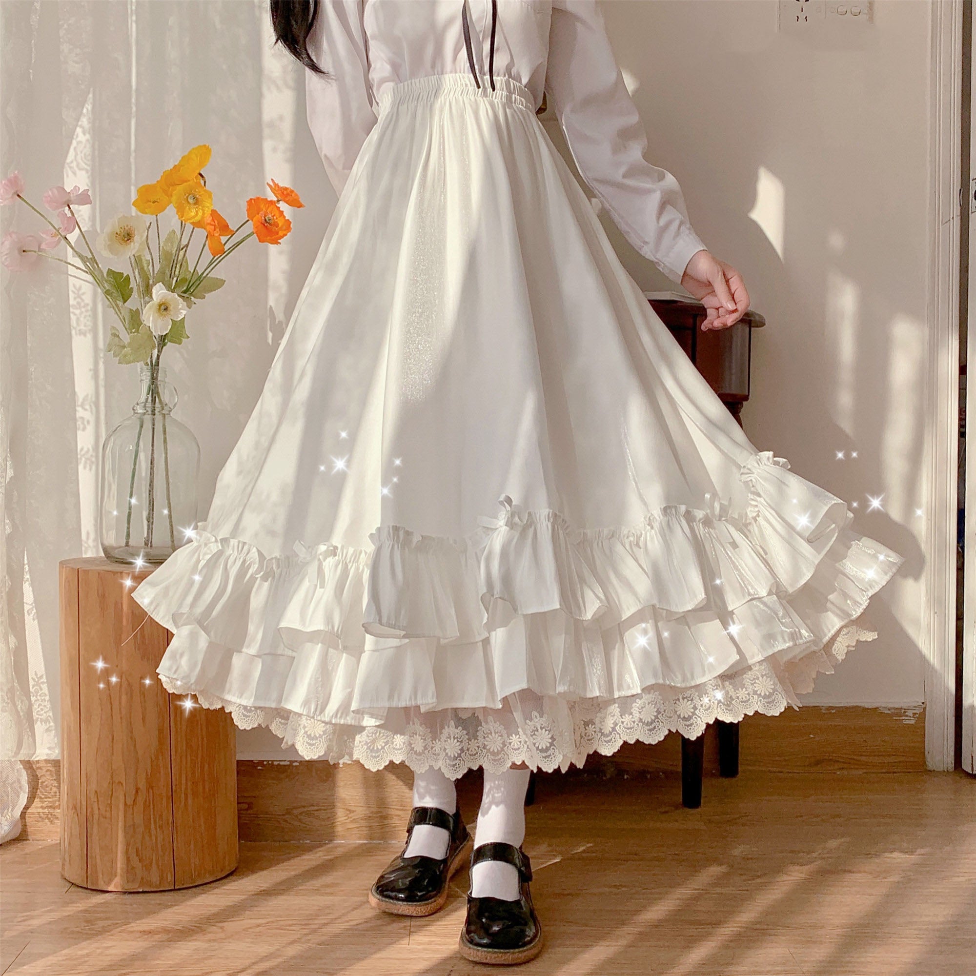 Lolita Midi Dress Two-piece