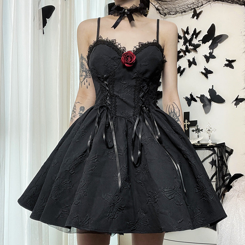 Lolita Wicked Rose Slip Dress