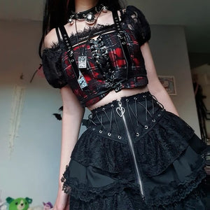 Punk Gothic Tutu Skirt