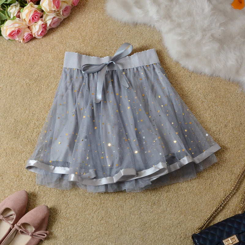 Starry Gauze Tutu Skirt