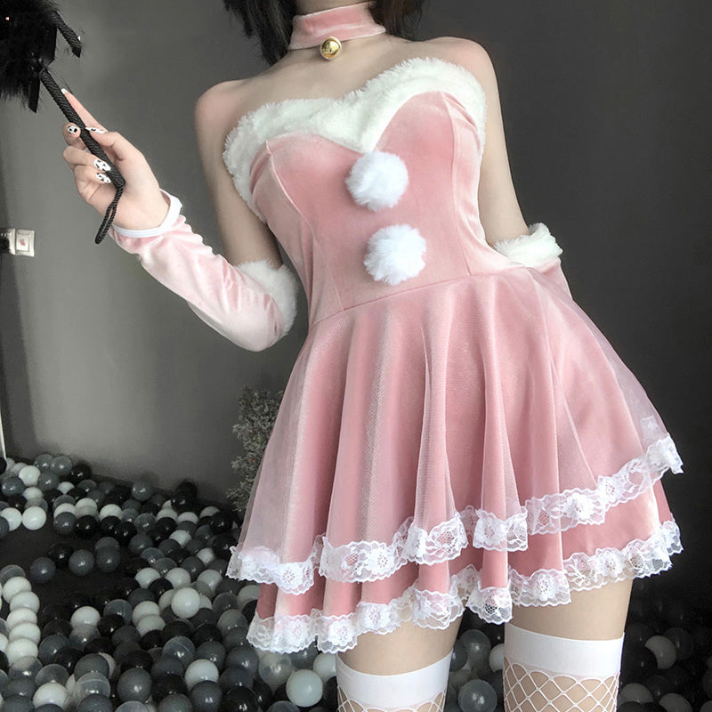 Xmas Bunny Dress Outfits pic 