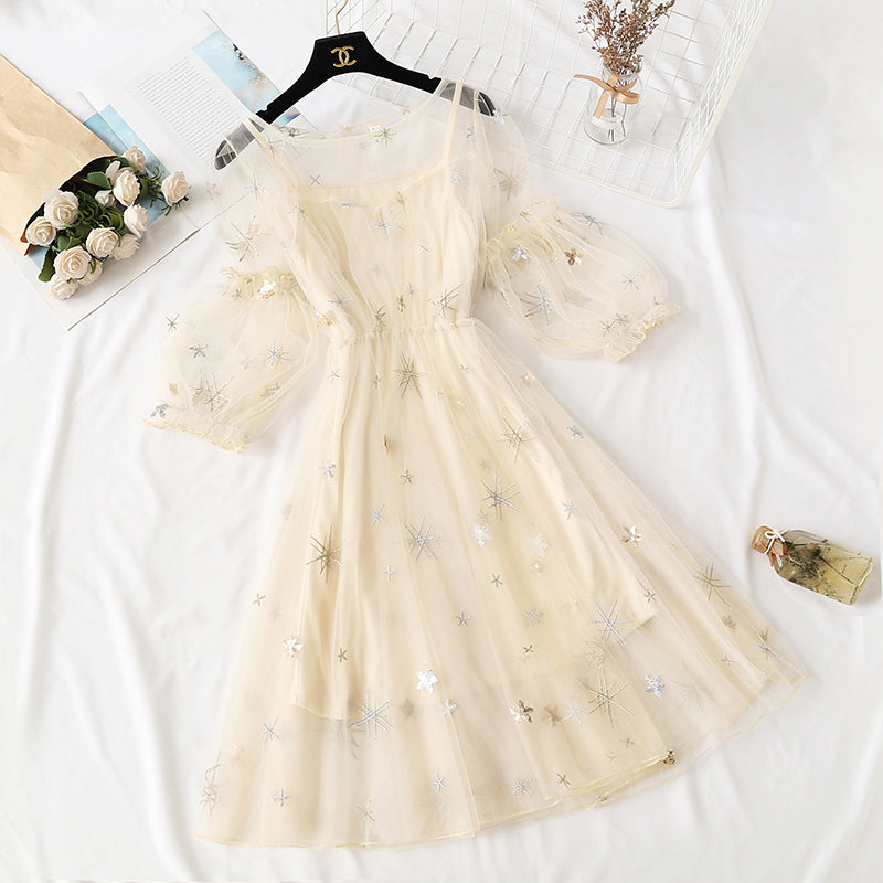 Fairy Gauze Two-Piece Dresses